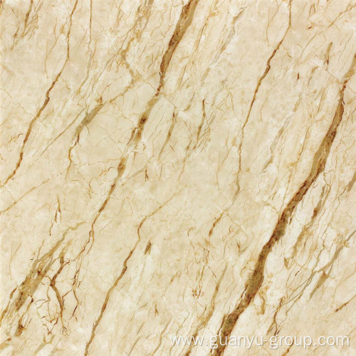 Beige Micro Crystal Marble Look Porcelain Tile